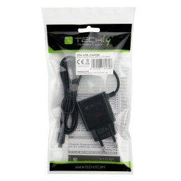 Caricabatterie Alimentatore Micro USB 5V 2.1A per Smartphone Tablet Nero