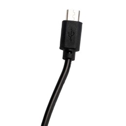 Caricabatterie Alimentatore Micro USB 5V 2.1A per Smartphone Tablet Nero