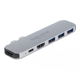 Docking Station per MacBook Dual HDMI 4K PD Hub USB-C™