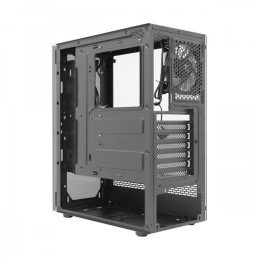 Case Gaming ATX Mid-Tower con Pannello Laterale e Frontale Trasparenti