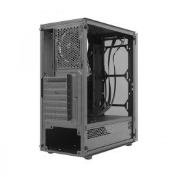 Case Gaming ATX Mid-Tower con Pannello Laterale e Frontale Trasparenti