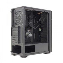 Case PC Chassis ATX Mid Tower con Ventola Nero