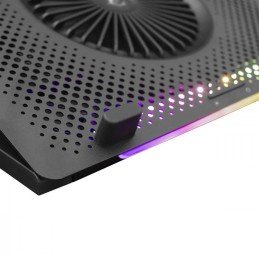 Supporto di Raffreddamento per Notebook 5 Inclinazioni e Luce LED RGB