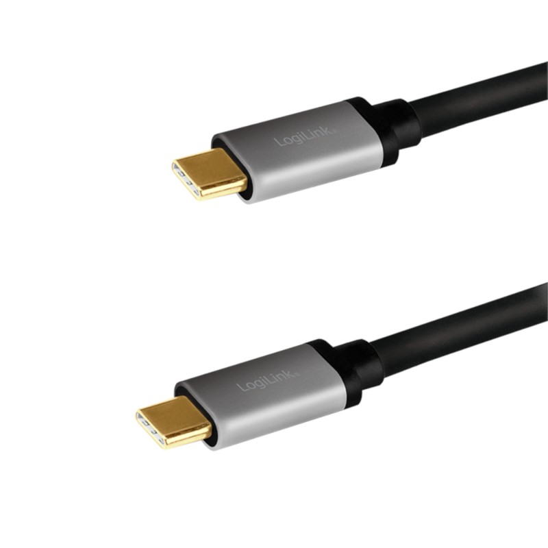 Cavo SuperSpeed 10Gbps USB-C™M/USB-C™M USB3.2 Gen2 4K/60Hz PD 1m Nero