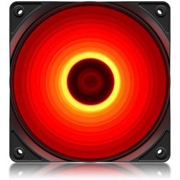 Ventola di Raffreddamento 4pin LED Rosso 120 mm 1100 RPM Fan PC Gaming