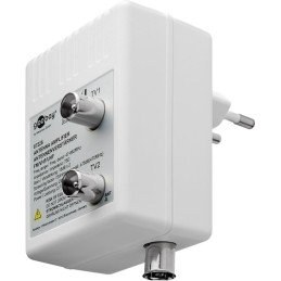 Amplificatore per Antenna Due Dispositivi (DVB-T / DVB-T2 / DVB-C) con Cavo