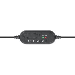 Cuffie Mono USB con Microfono Flessibile