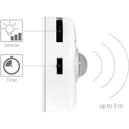 Striscia LED Sensore di Movimento e Alimentatore per il Letto 1,2m