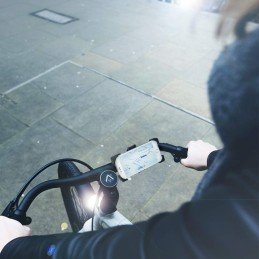 Supporto da Bicicletta per Smartphone Larghezza 60-90mm Doppia Chiusura
