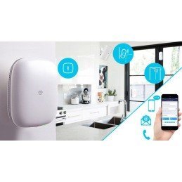 Kit Sistema di allarme WiFi SIM 4G Smart Home Alexa LTE-400