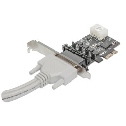 Scheda PCI Express 4 Porte DB9 RS-232