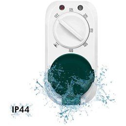 Timer Sensore Crepuscolare 7 Diverse Impostazioni IP44 Esterno Interno