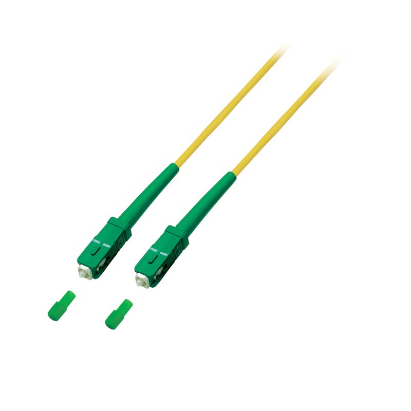 Cavo Fibra Ottica Monomodale OS2 SC-APC/SC-APC 9/125 G657.A2 15m Cavo Fibra Ottica Monomodale OS2 SC-APC/SC-APC 9/125 G657.A2 15m