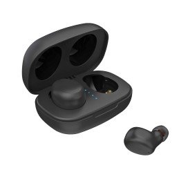 Auricolari Bluetooth v5.1 con Custodia di Ricarica Nero