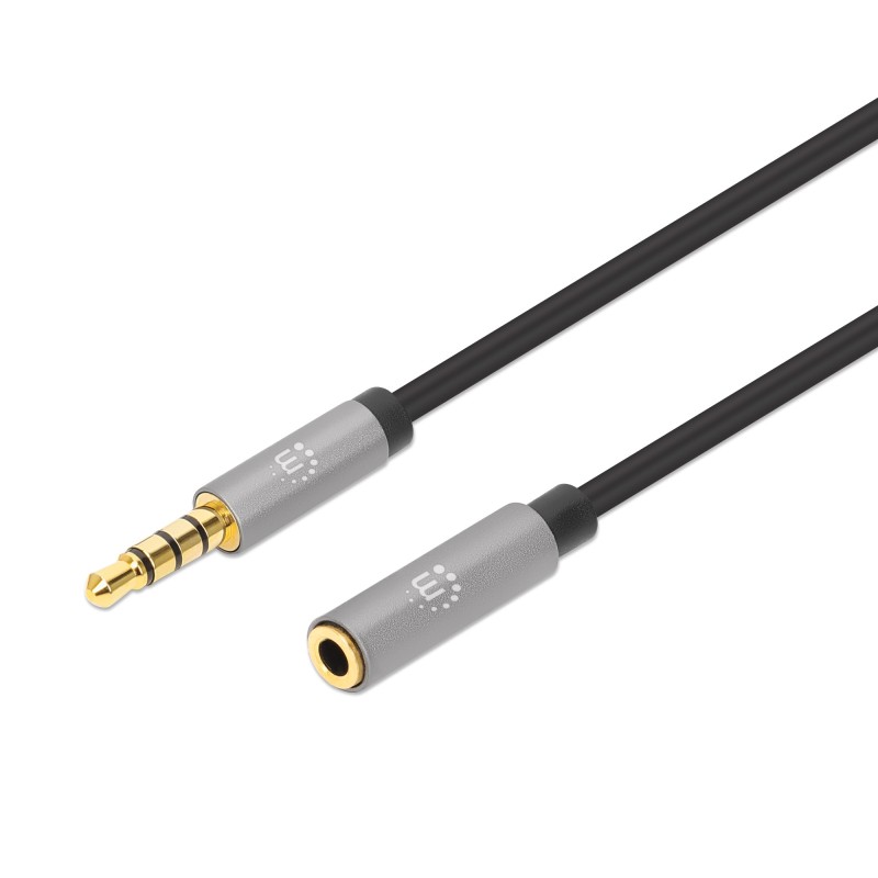 Cavo Audio Stereo AUX 3.5mm Alta Qualità M/F 1m