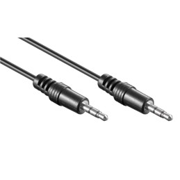 Cavo Audio Stereo Jack 3.5 mm M/M 1,5m