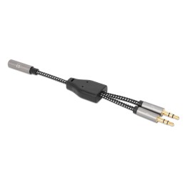 Cavo Adattatore per Cuffie con Splitter Audio Stereo AUX