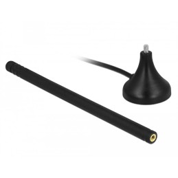 Antenna LTE Omnidirezionale Fissa SMA 3-5dBi 12,5cm Cavo RG-174 A/U