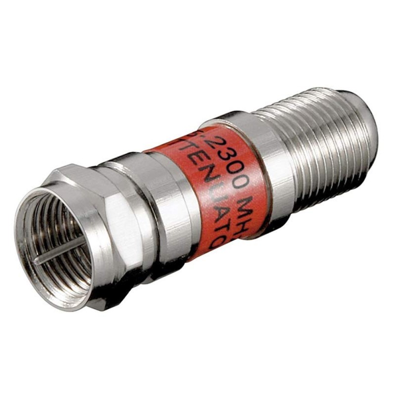 Attenuatore SAT 12dB F/F Maschio/Femmina Attenuatore SAT 12dB F/F Maschio/Femmina