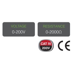 Tester di Resistenza dell'Isolamento Messa a Terra, KPS-TL320