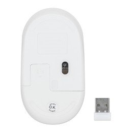 Mouse Ottico USB Wireless Performance III Bianco