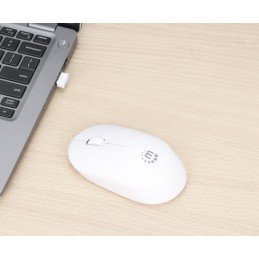 Mouse Ottico USB Wireless Performance III Bianco