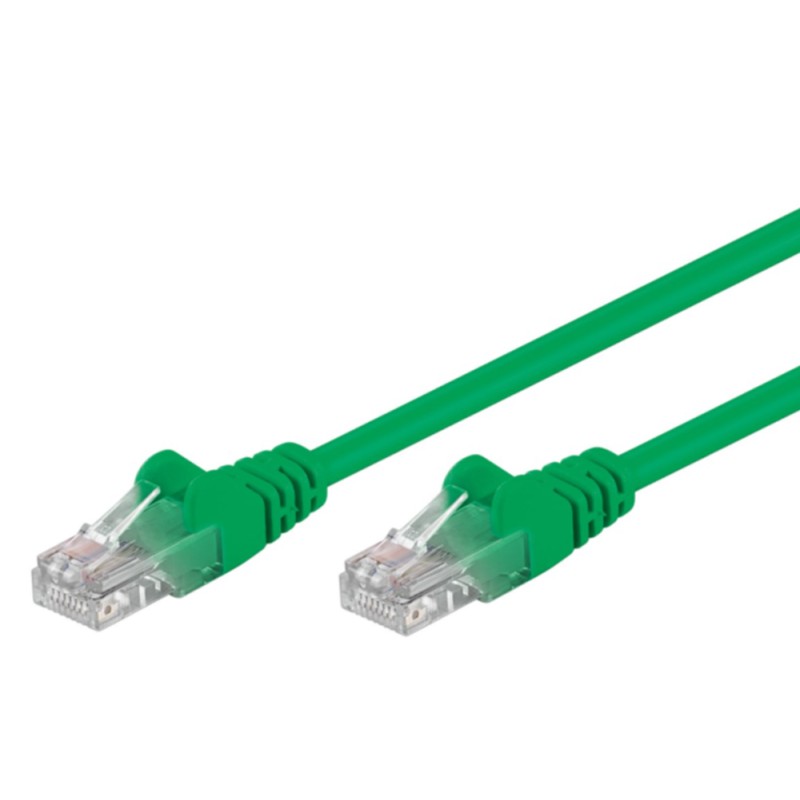 Cavo di rete Patch in CCA Cat.5E Verde U/UTP 10m Cavo di rete Patch in CCA Cat.5E Verde U/UTP 10m