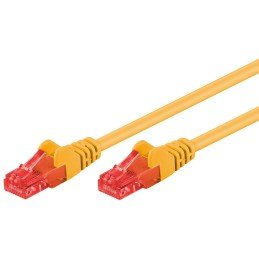 Cavo di rete Patch in CCA Cat.6 Giallo U/UTP 2m