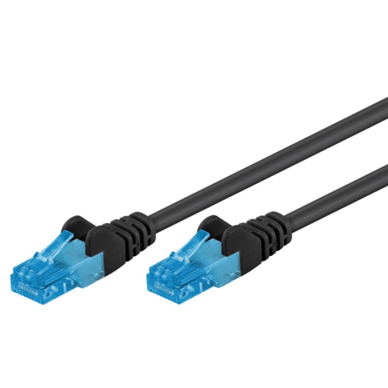 Cavo di rete Patch in Rame Cat. 6A Nero U/UTP 10 m Cavo di rete Patch in Rame Cat. 6A Nero U/UTP 10 m