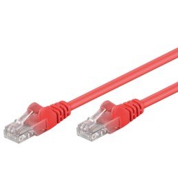 Cavo di rete Patch in CCA Cat.5E Rosso U/UTP 3m