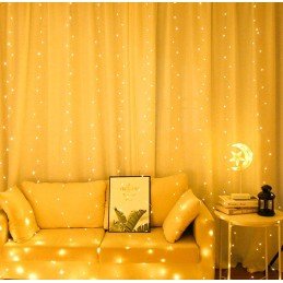 Tenda Natalizia Luminosa 300 LED e Telecomando