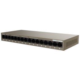 Switch 16 porte Gigabit Ethernet 2000Mbps, TEG1016M