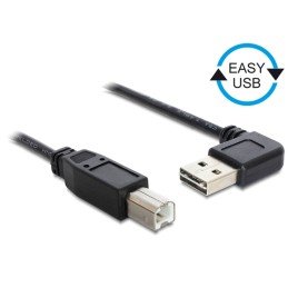 Cavo EASY-USB 2.0 Tipo A Maschio Angolato a Tipo B Maschio 0,5m